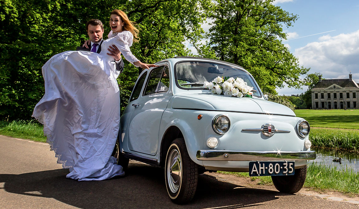 Fiat 500 Trouw Auto huren overijssel